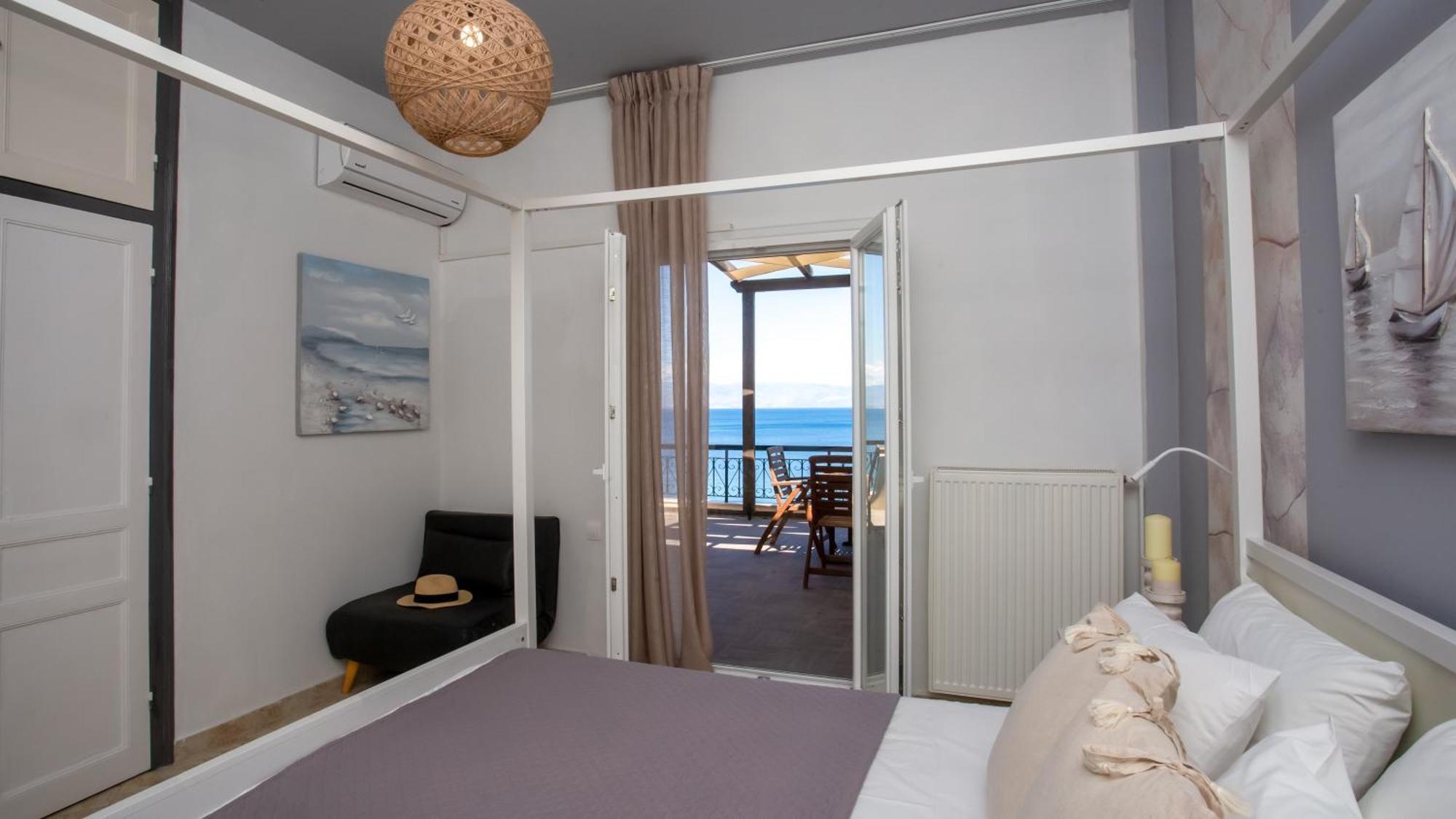 Ionian Kaizer Boutique Lägenhet Achílleion Exteriör bild